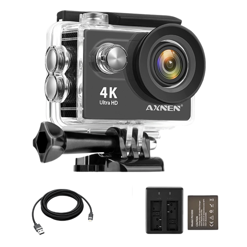 4K Ultra HD 60FPS Portable Professional Action Camera - Go Pro Style