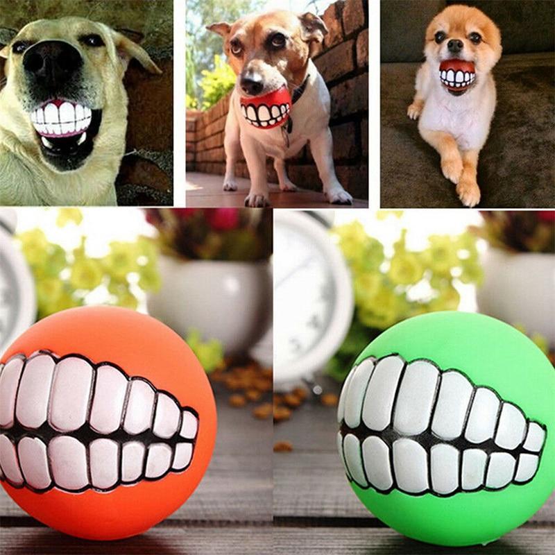 Bola de dientes de perro