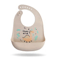 Baby silicone bib