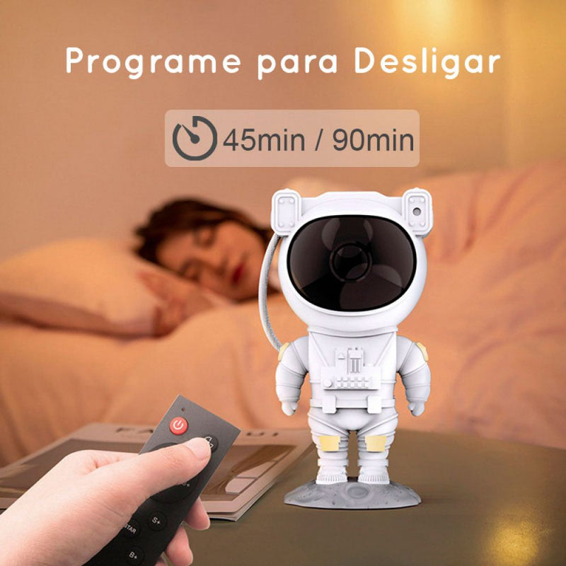 Proyector de galaxia astronauta