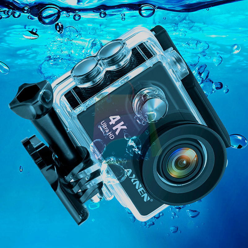 4K Ultra HD 60FPS Portable Professional Action Camera - Go Pro Style