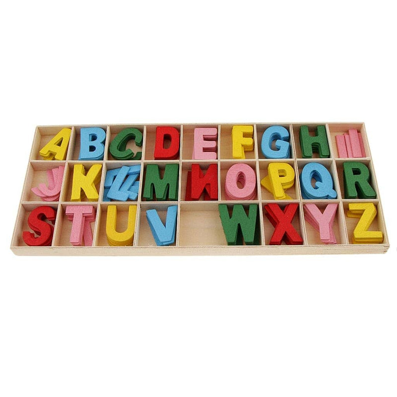 Fun Wooden Alphabet - 156 Pieces 