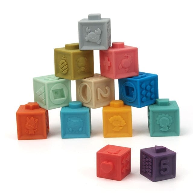 Soft 3D Building Blocks for Babies (Set)