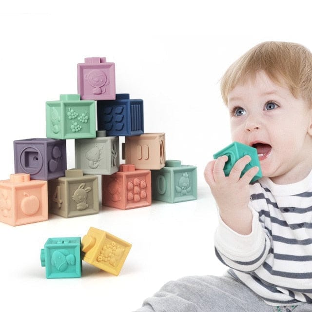 Soft 3D Building Blocks for Babies (Set)