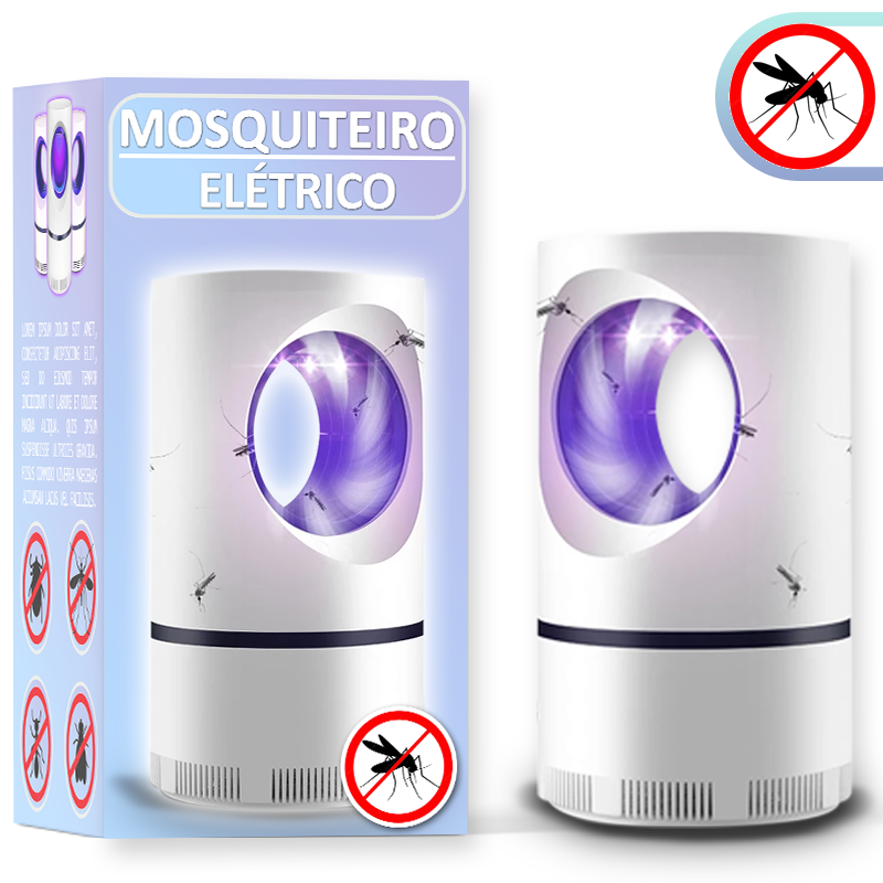 Trampa para mosquitos e insectos - Mosquitera eléctrica 